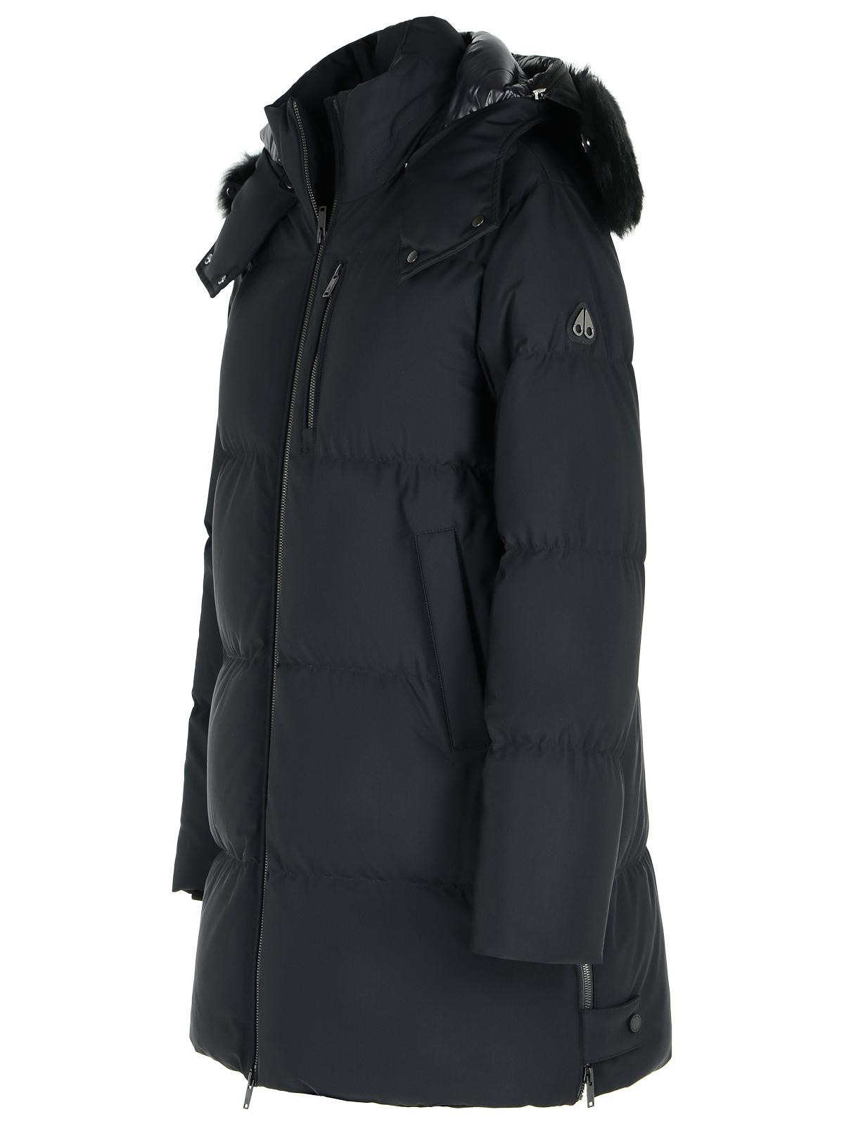Moose Knuckles 'Chelia 3Q' Black Polyamide Blend Down Jacket Women - 2