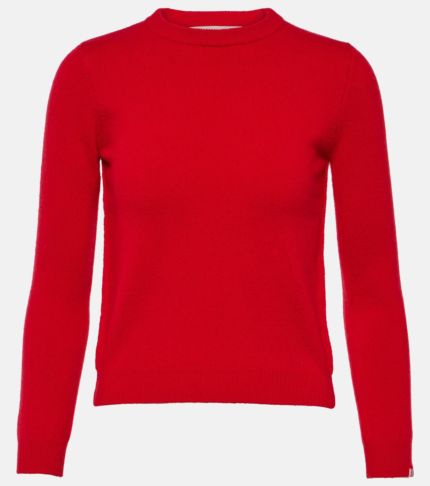 Kid cropped cashmere-blend sweater - 1