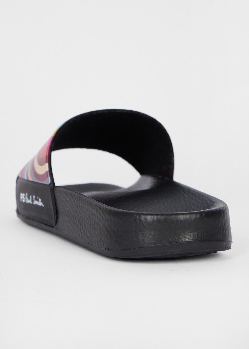 Women's Multicolour 'Swirl' 'Nyro' Slides 4