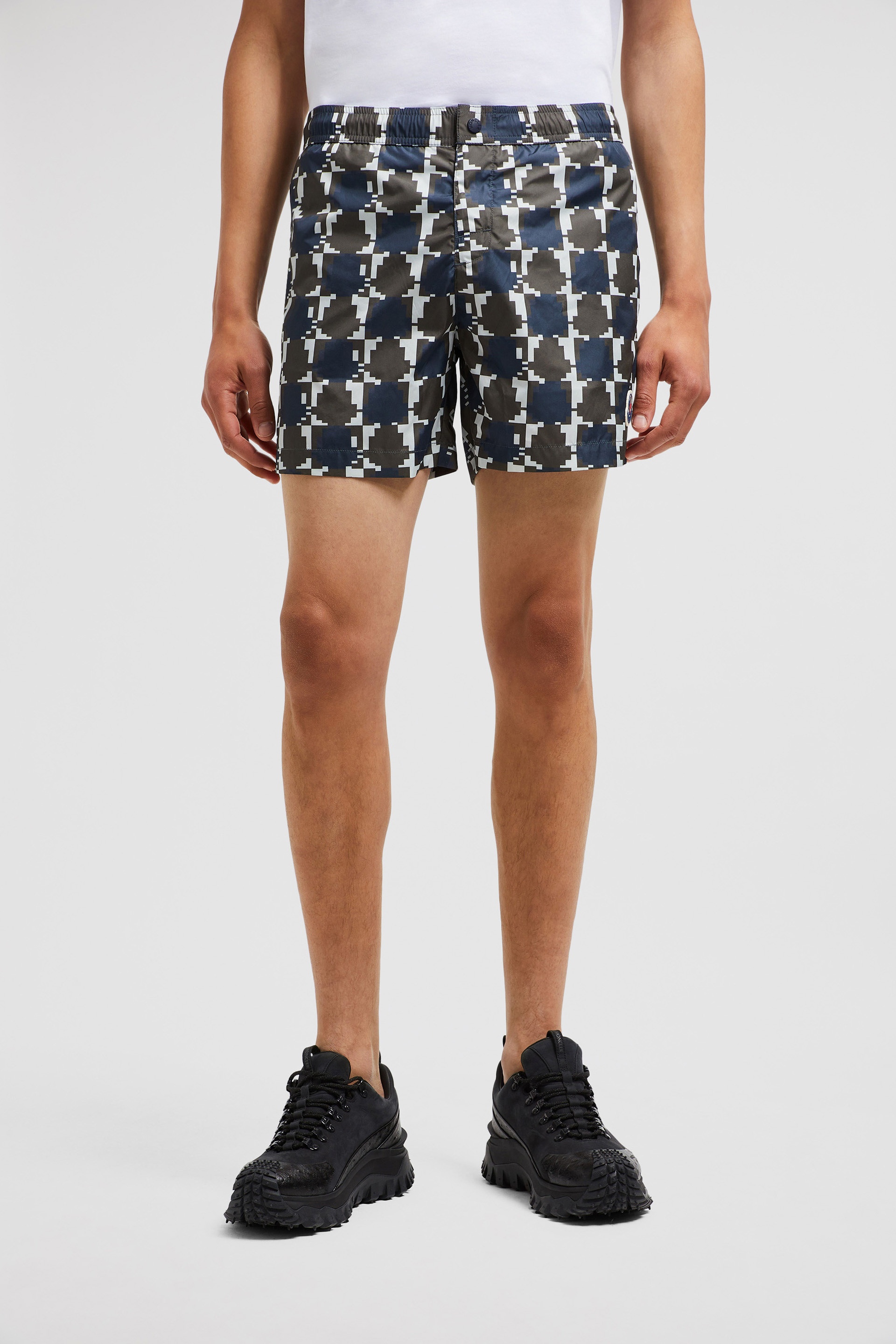 Logo Print Swim Shorts - 3