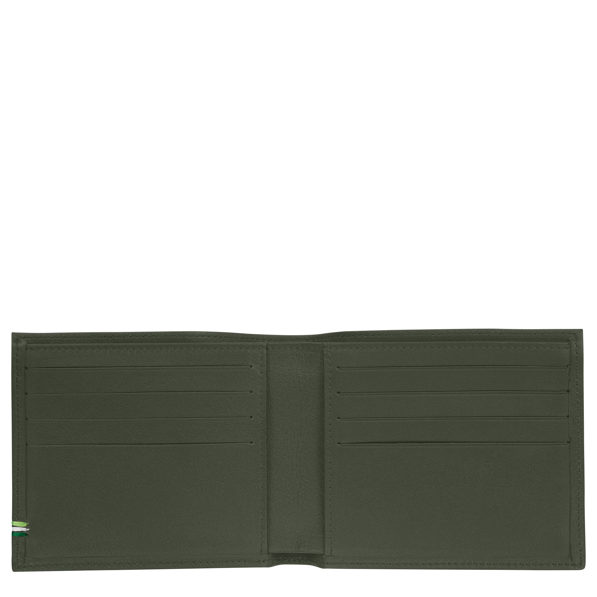 Longchamp sur Seine Wallet Khaki - Leather - 3