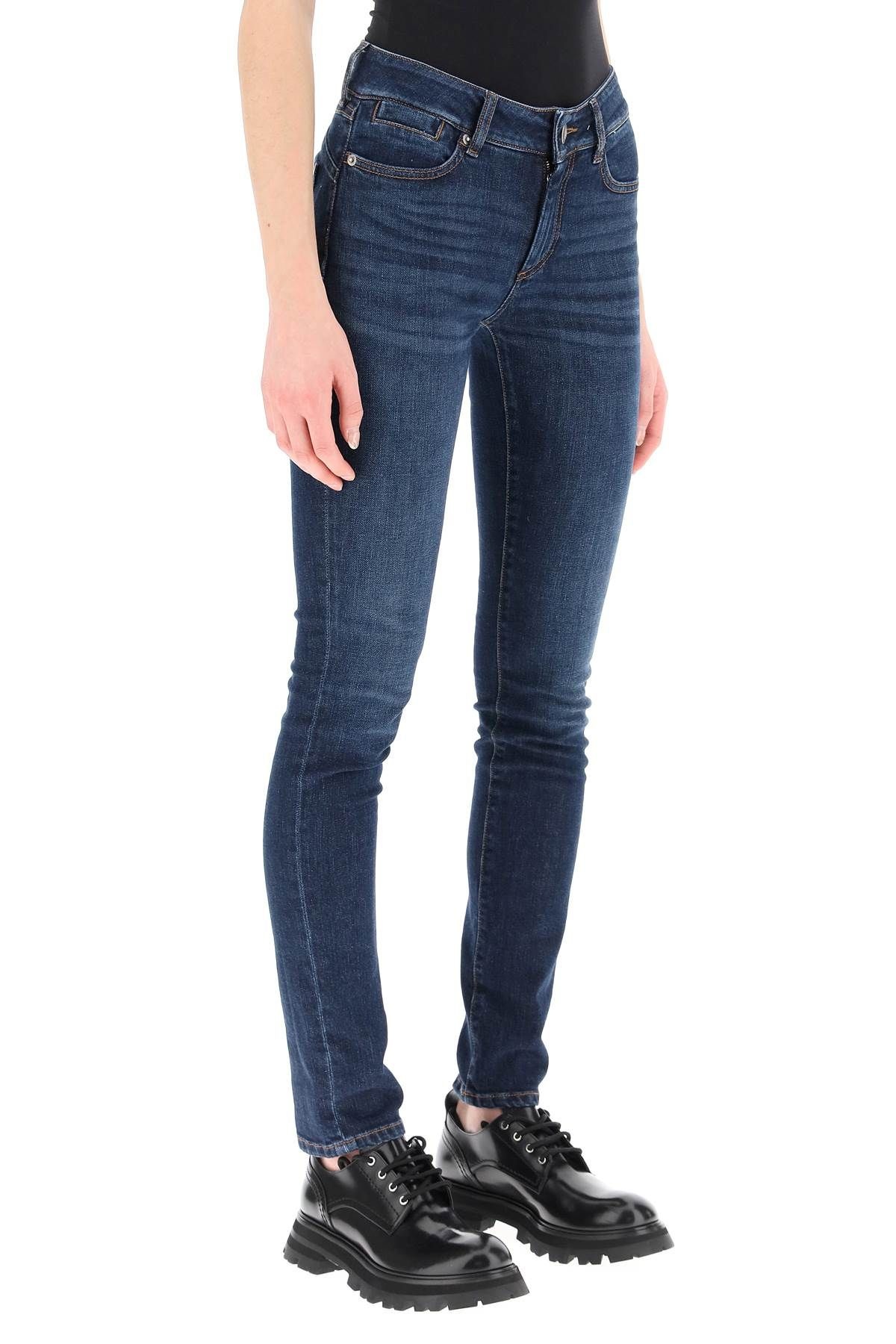 SKINNY JEANS IN INDIGO DENIM - 3