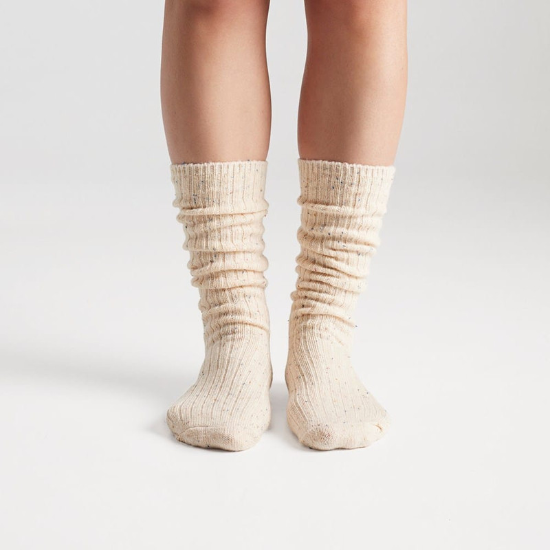 2 Pack Sparkle Rib Slouchy Socks 3