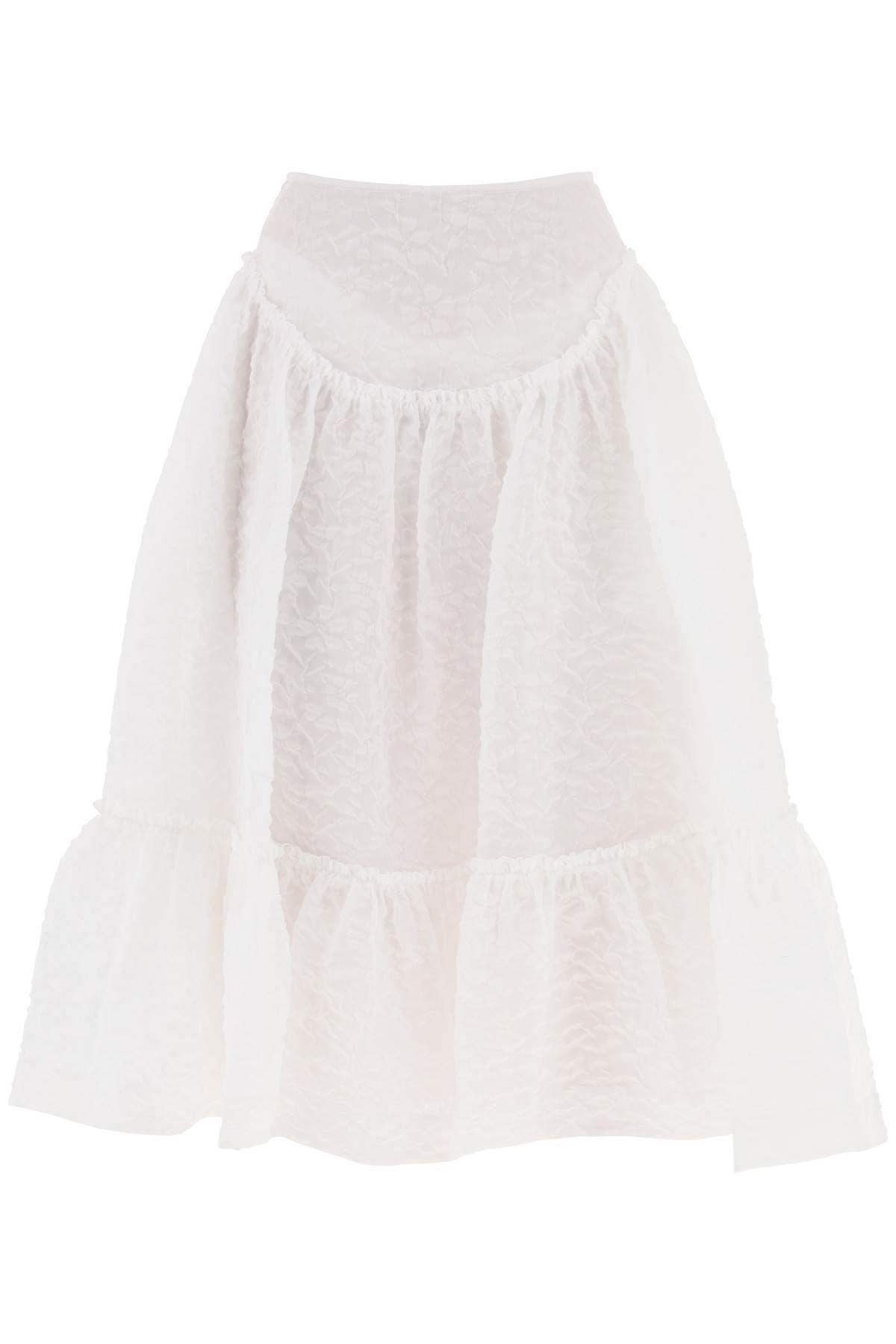 Cloqué yoke skirt Simone Rocha - 1