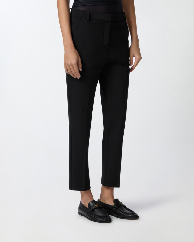 MILANO-KNIT CIGARETTE TROUSERS 4