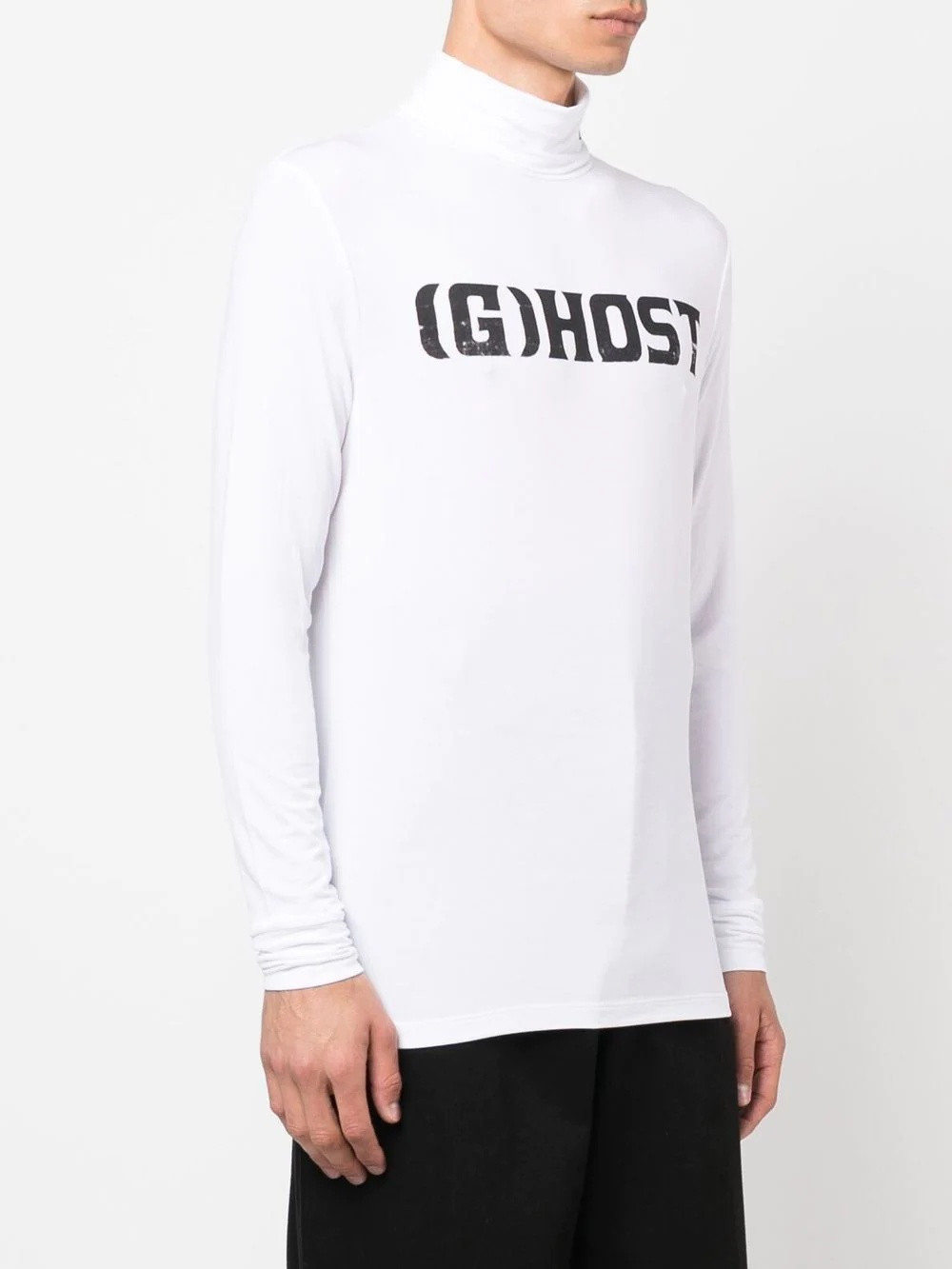 graphic-print high-neck sweatshirt - 3