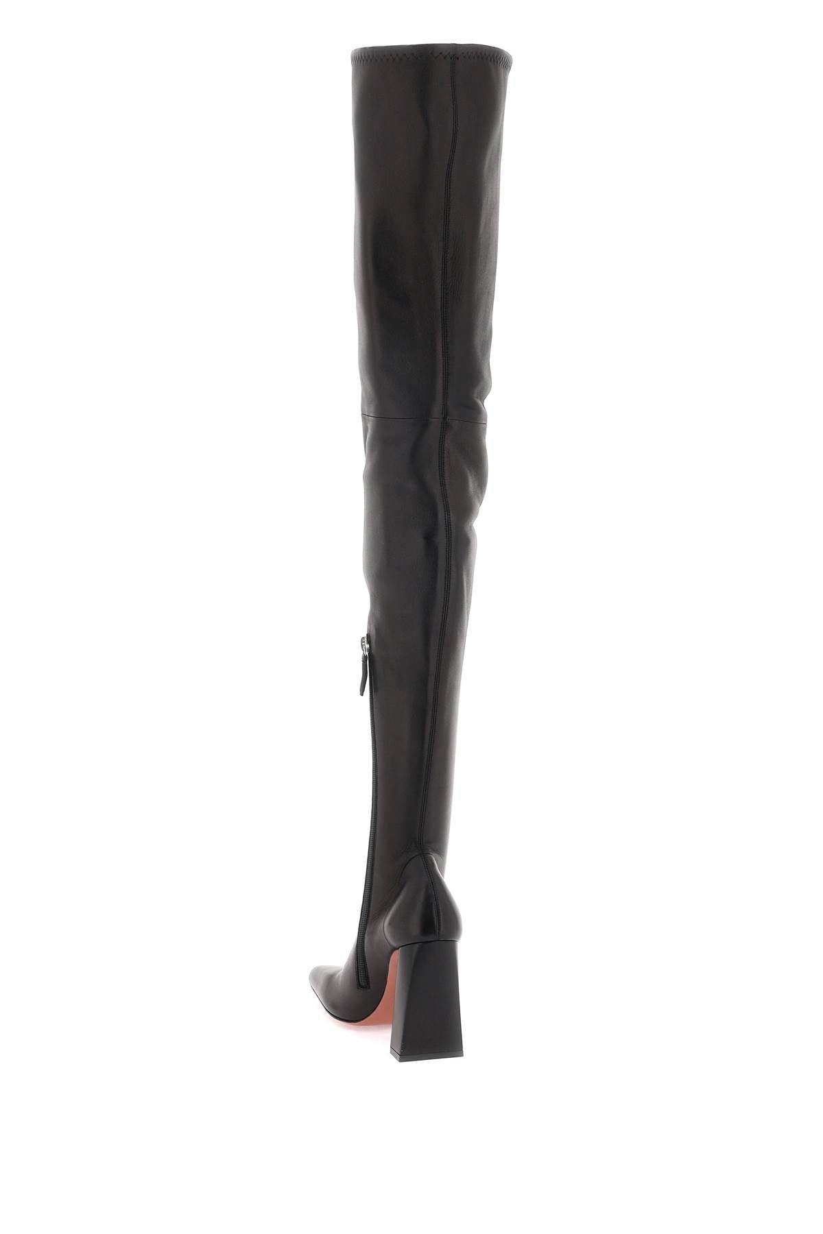 Amina Muaddi Marine Thigh High Boots Women - 3