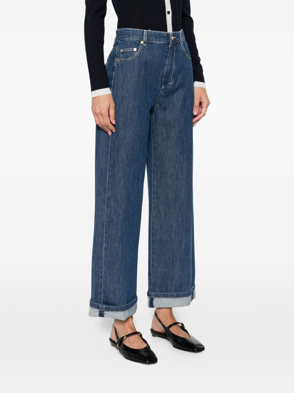 cuffed jeans - 3