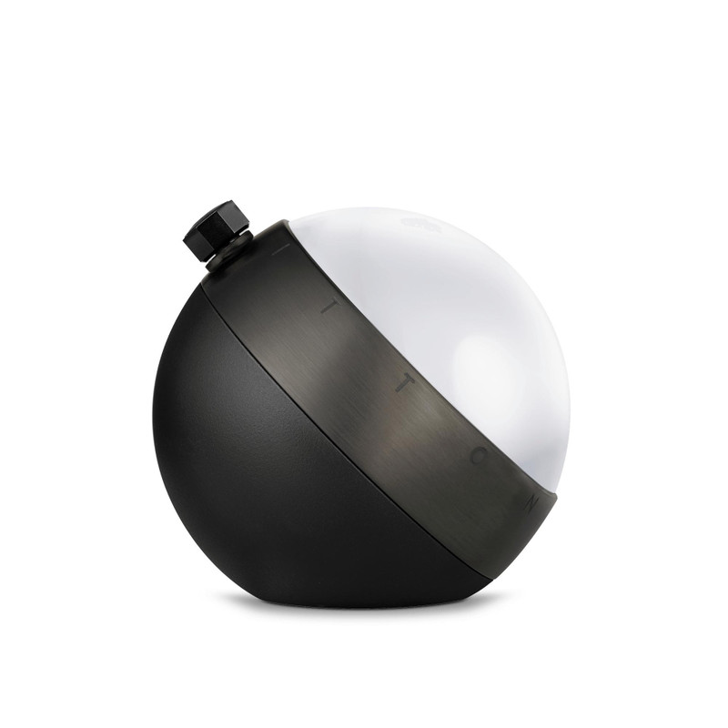 Louis Vuitton TAMBOUR ALL BLACK TABLE CLOCK GMT outlook