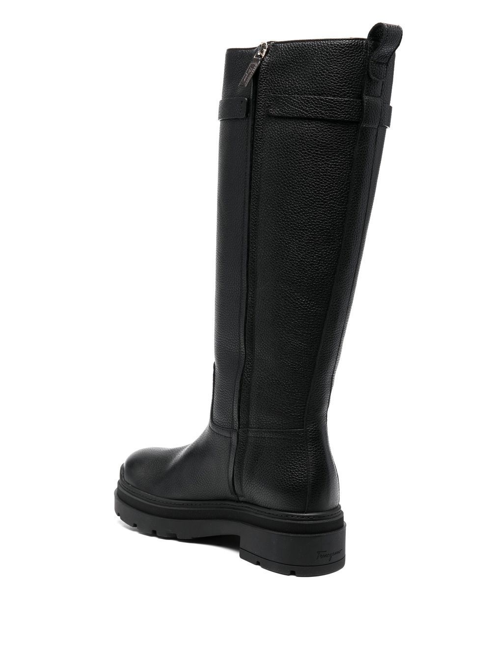 Vara Chain knee-high boots - 3