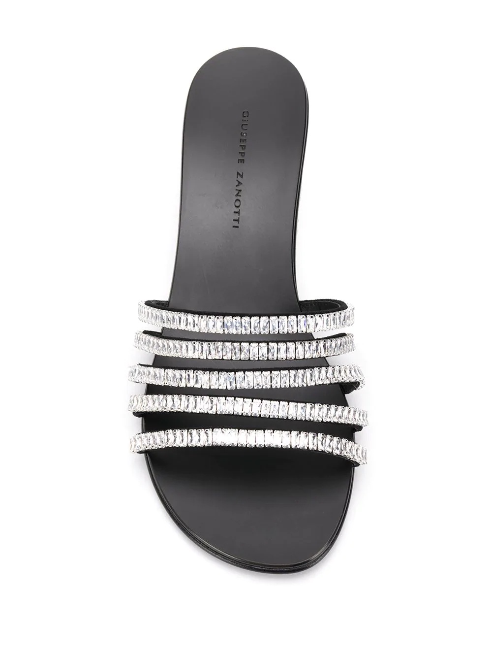 crystal strappy sandals - 4