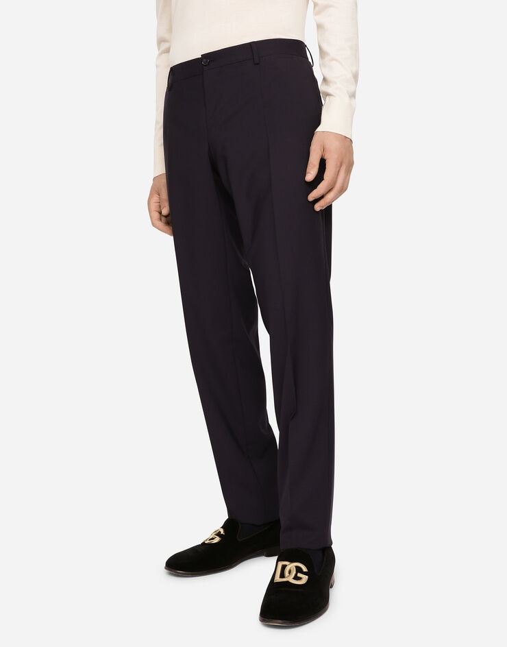 Stretch wool three-piece Martini-fit suit - 7