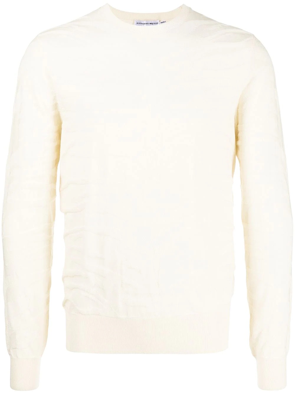 crew-neck knit jumper - 1