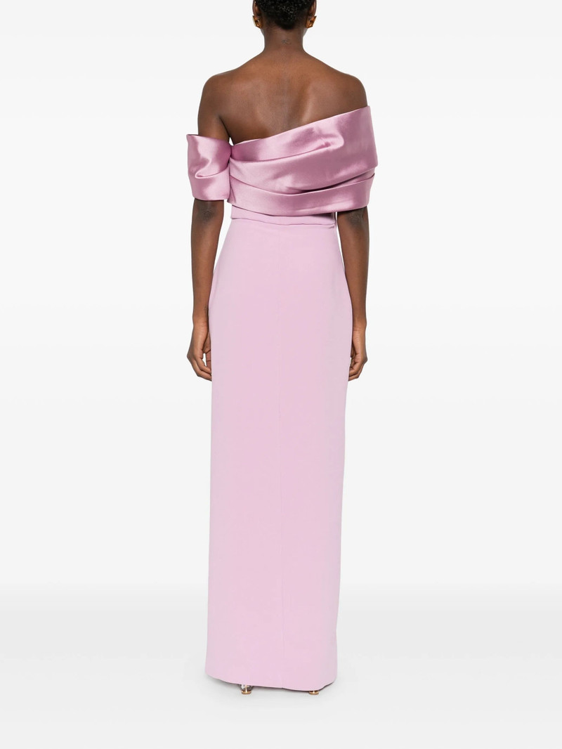 Solace London Alexis Off-shoulder Maxi Dress 4