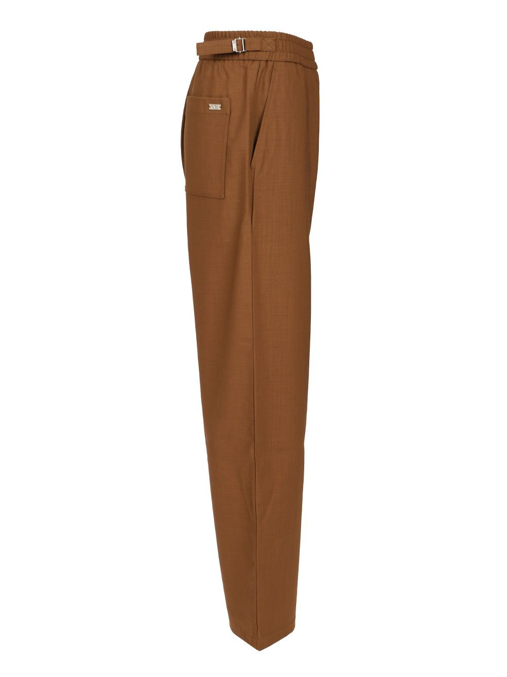 -Pant Elastique Trousers Brown - 3