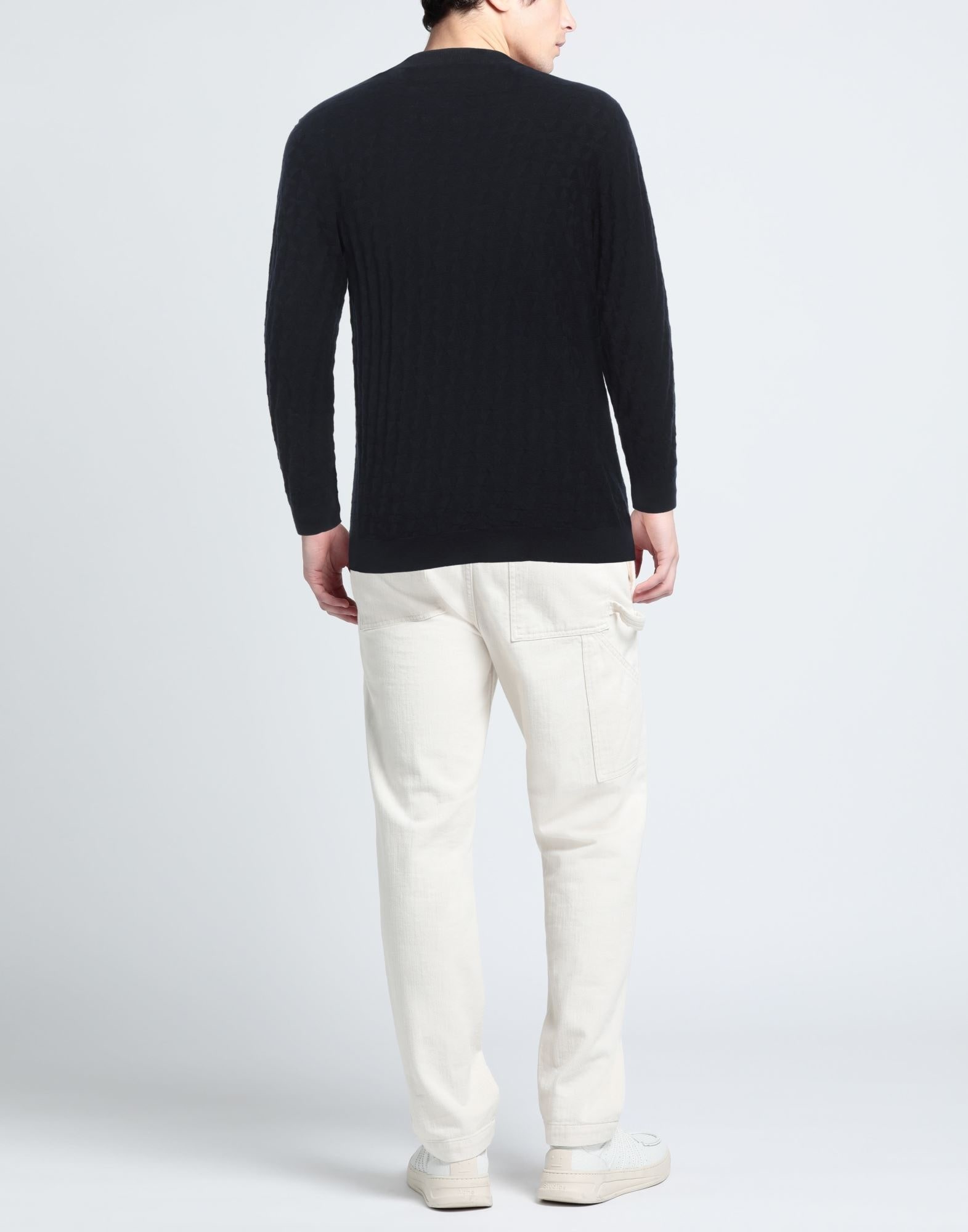 Midnight blue Men's Sweater - 3