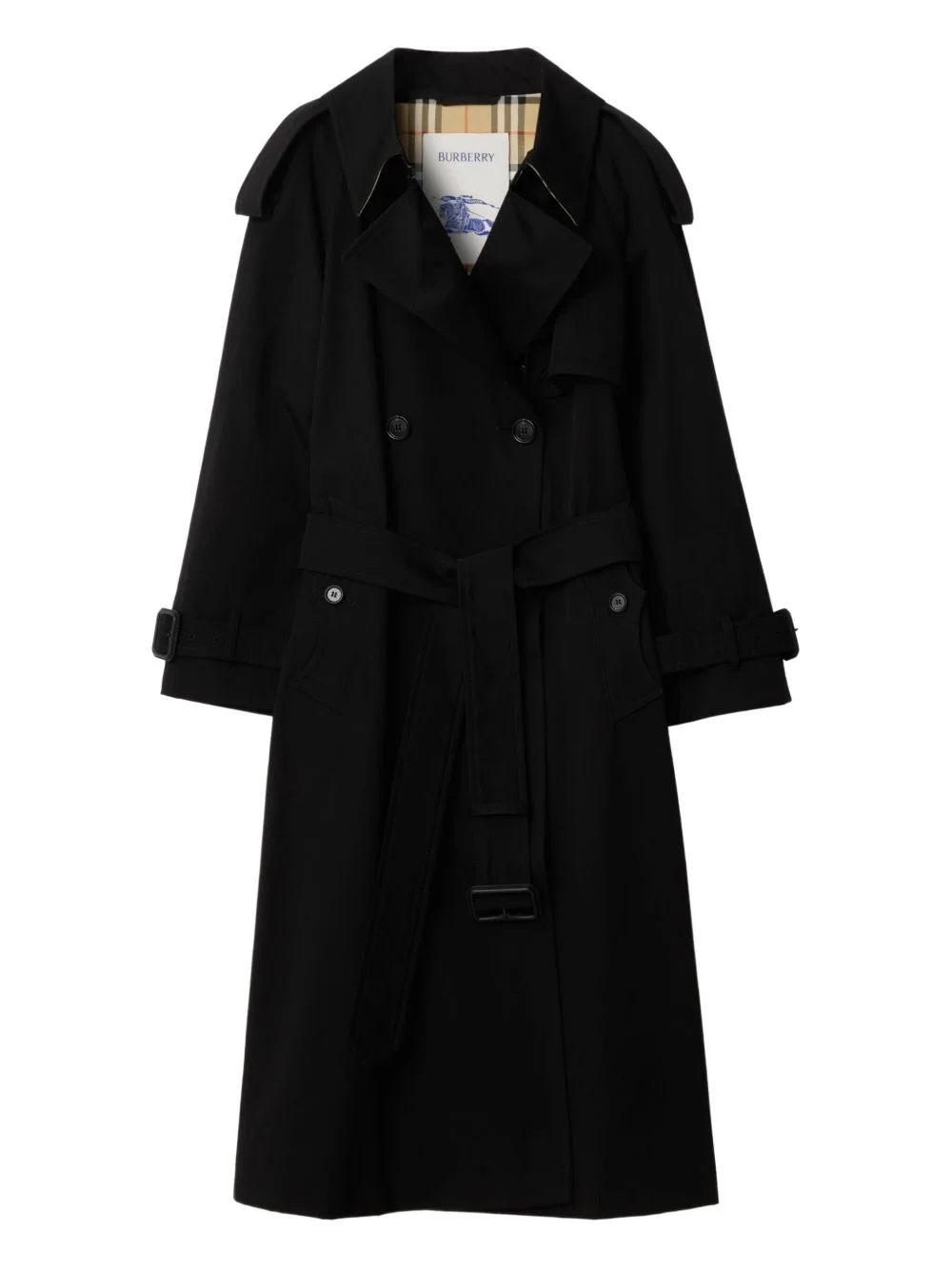 Fitzrovia double-breasted belted trench coat - 1