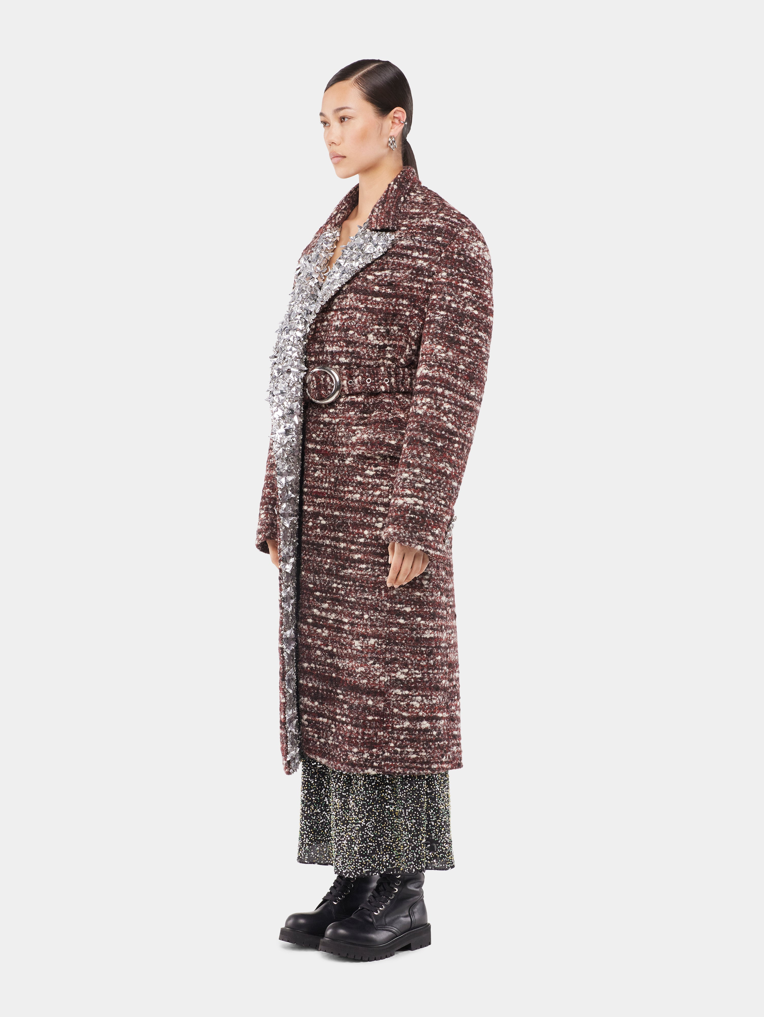 TAILORED COAT IN WOOL - 4