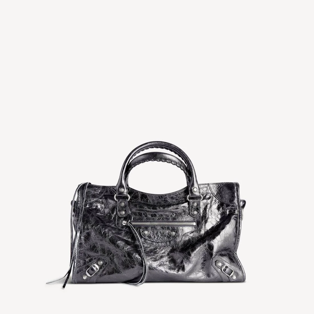 Women's Le City Bag Medium in Steel Grey - 1