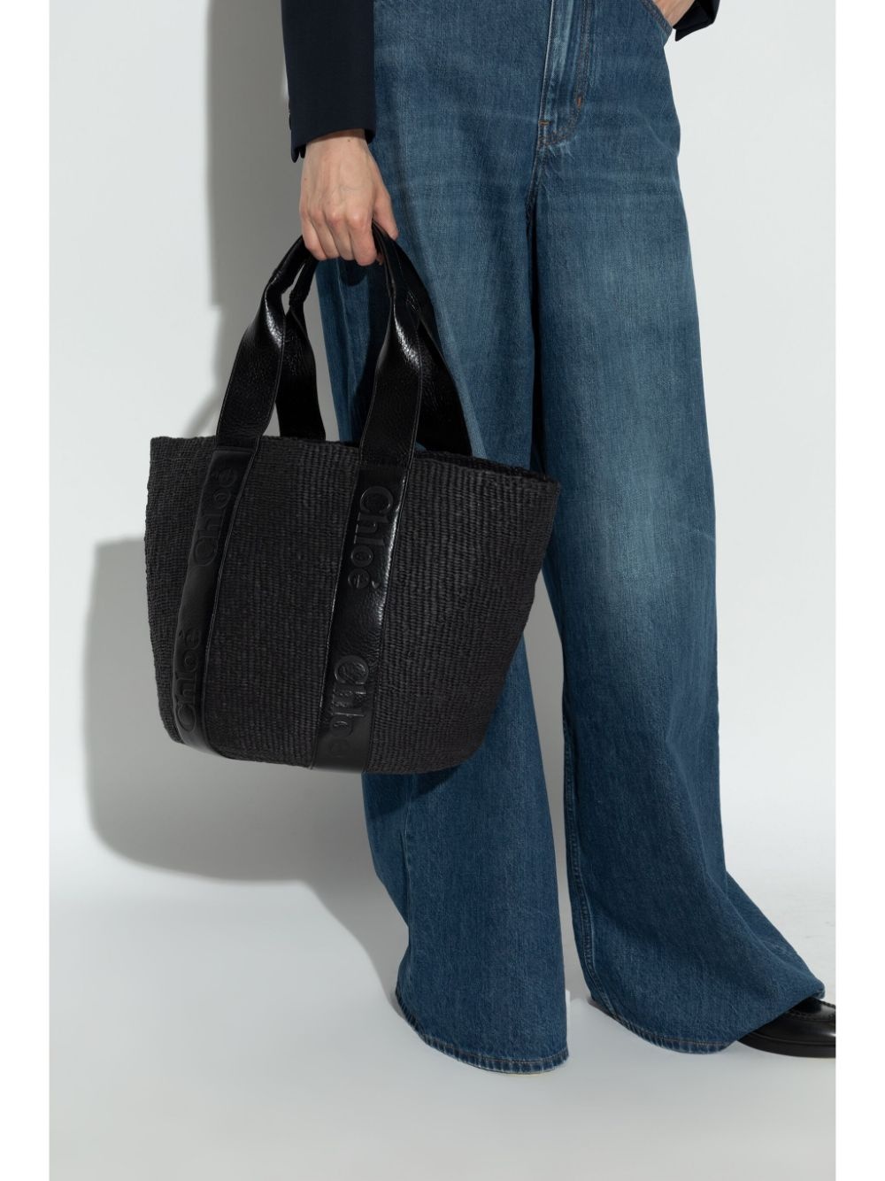 Chloé large Woody tote bag | REVERSIBLE