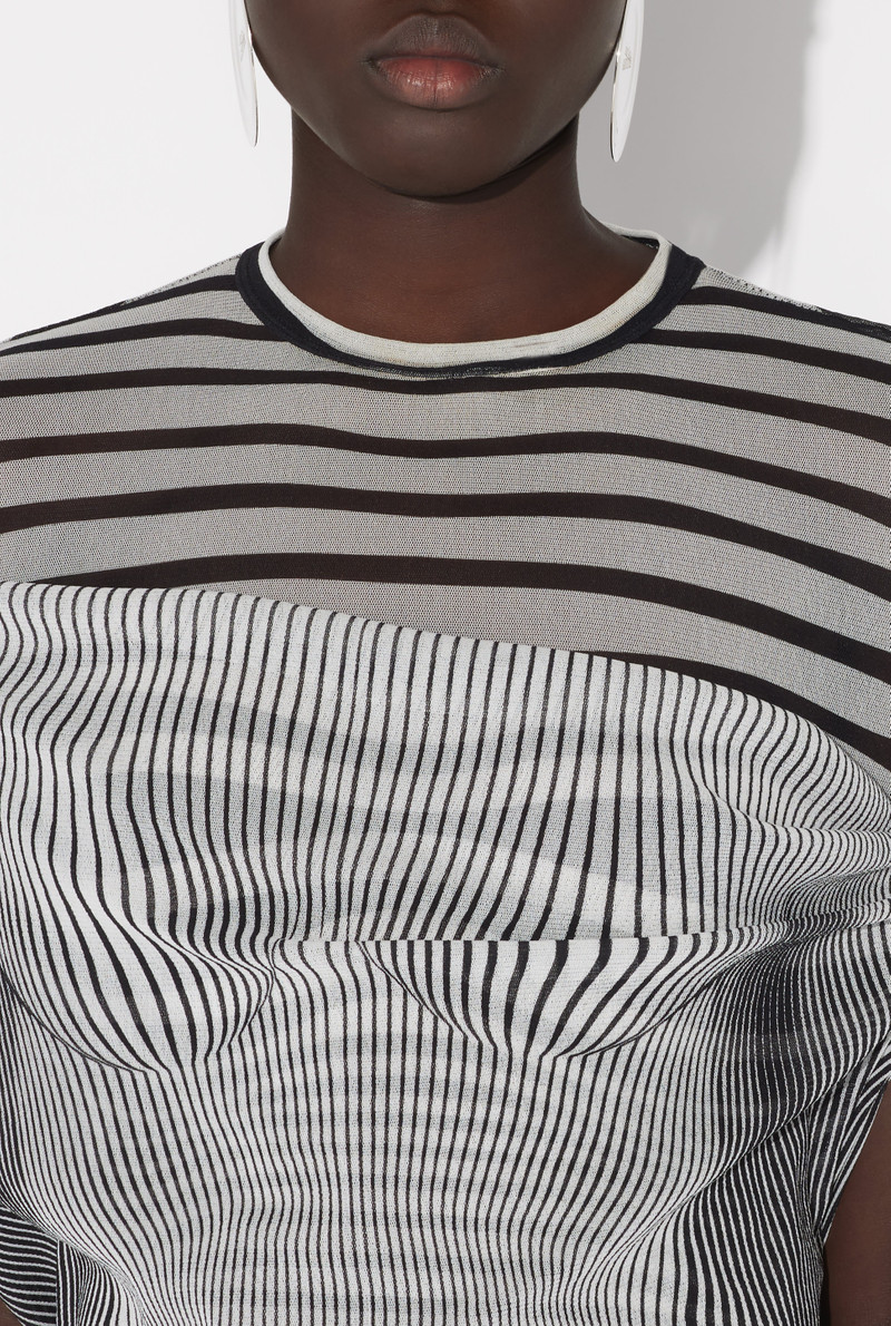 THE LONG DRAPED BODY MORPHING DRESS 5