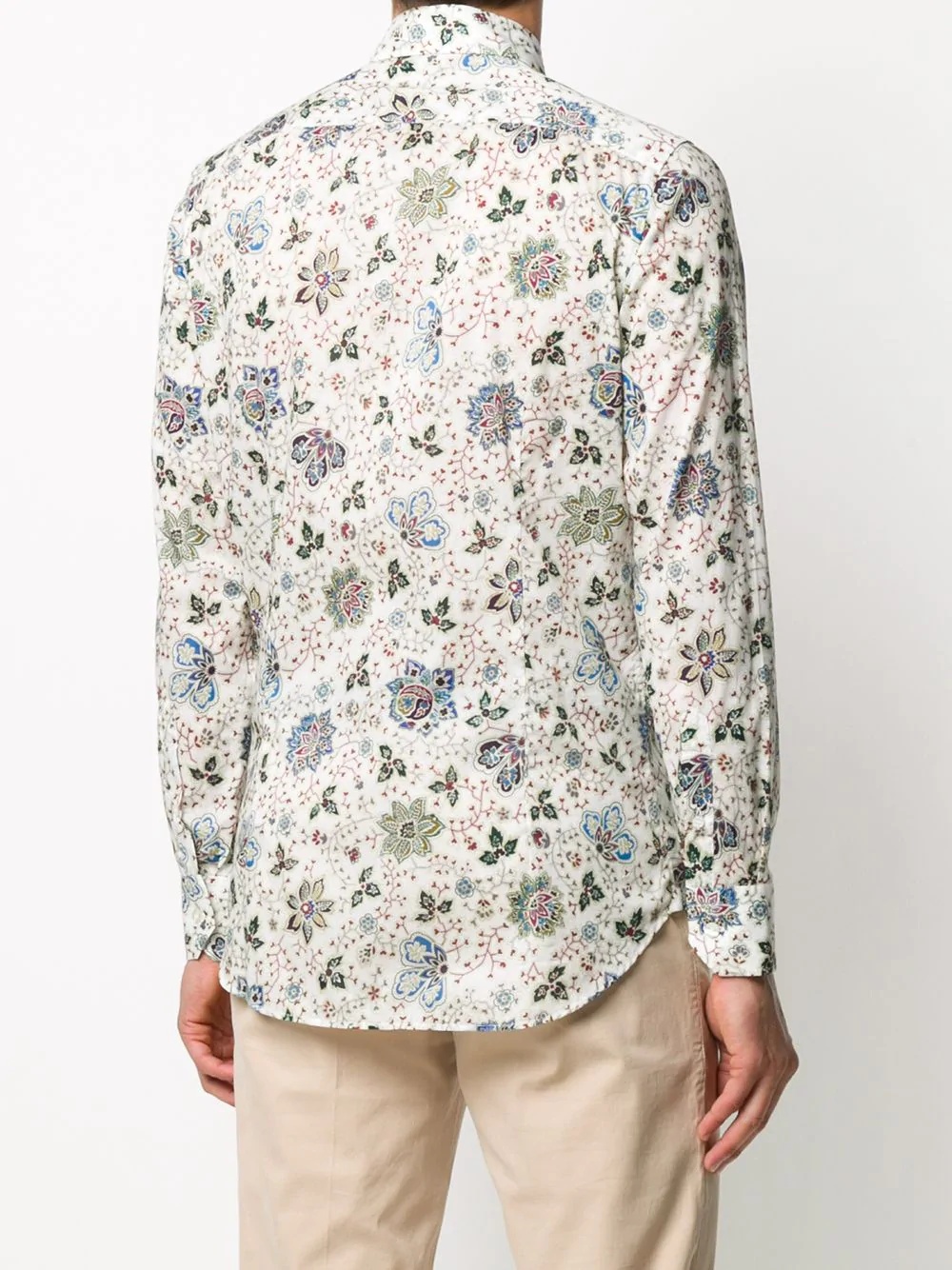 paisley-print dress shirt - 4