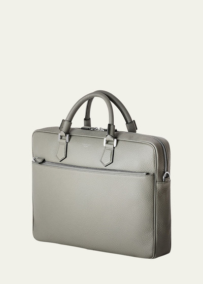 Serapian Men's Slim Briefcase in Cachemire Leather outlook