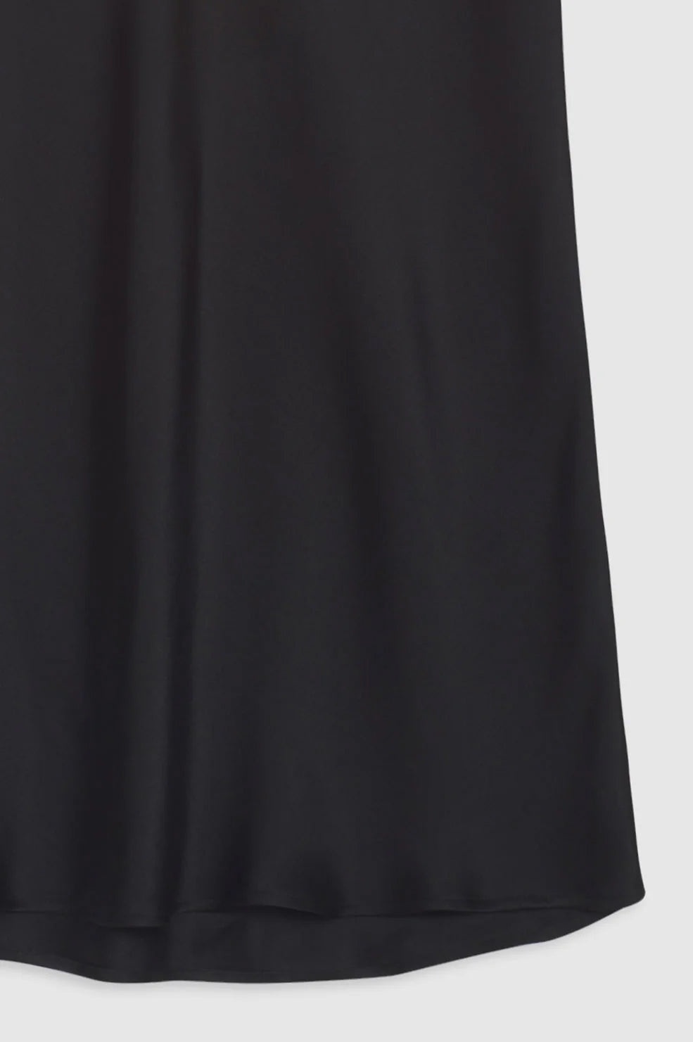 Bar Silk Skirt - Black - 4