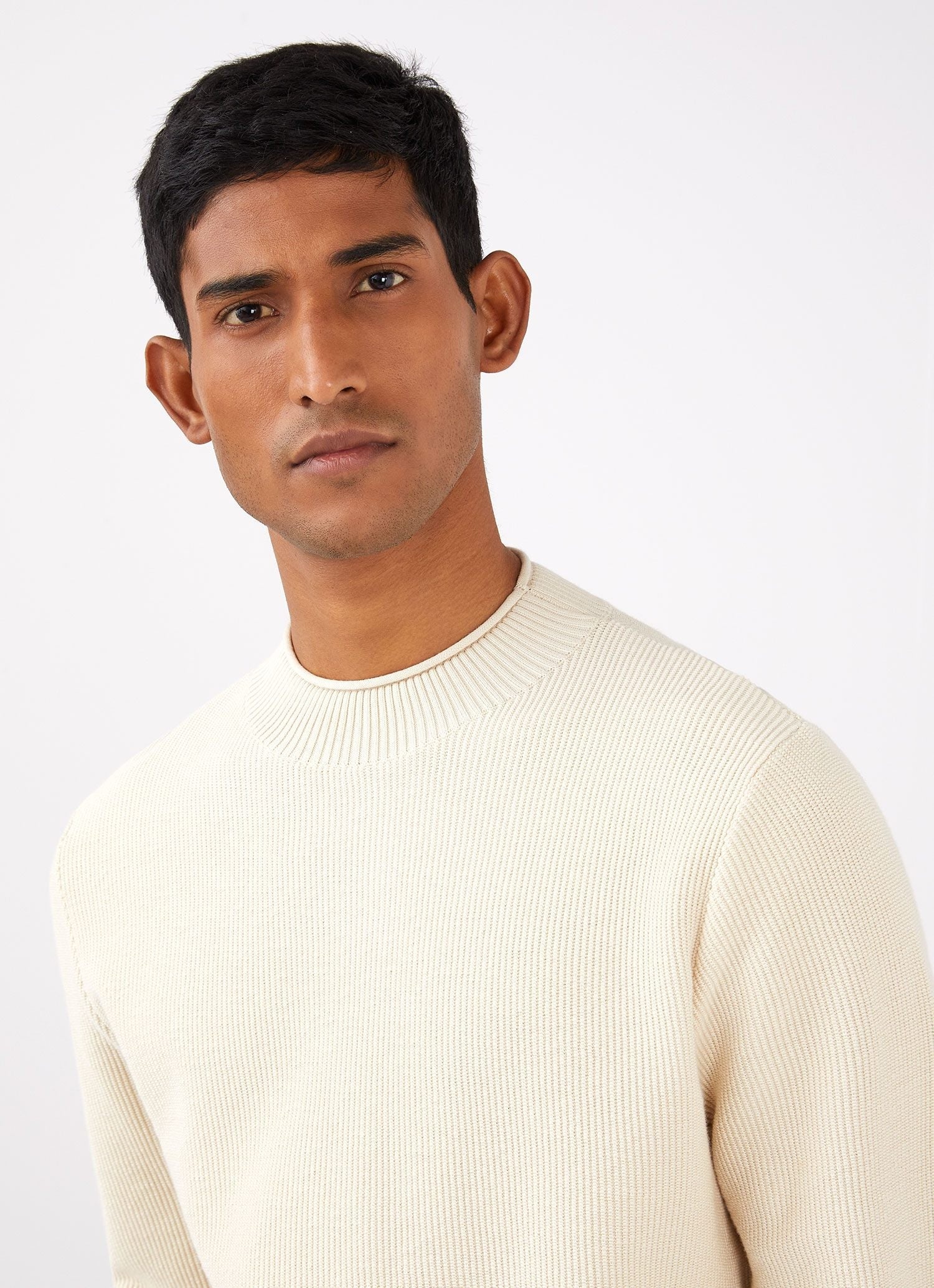 Cotton Fisherman Jumper - 5