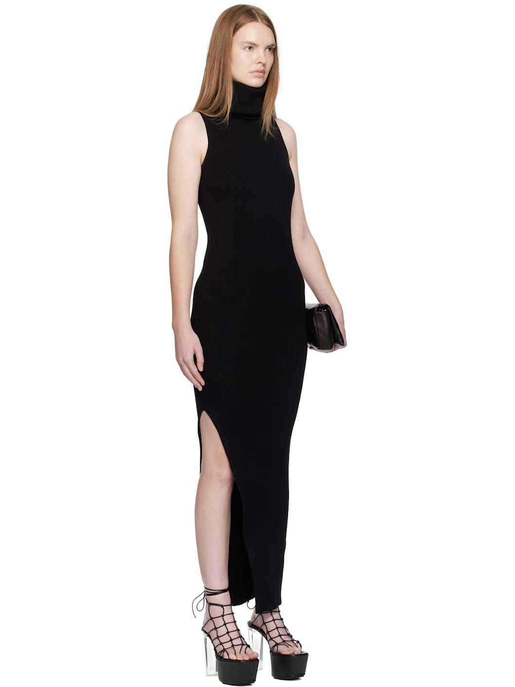 Black Concordians Tube Maxi Dress - 2