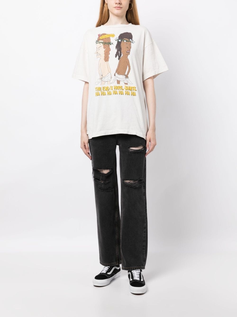 graphic-print cotton T-shirt - 3