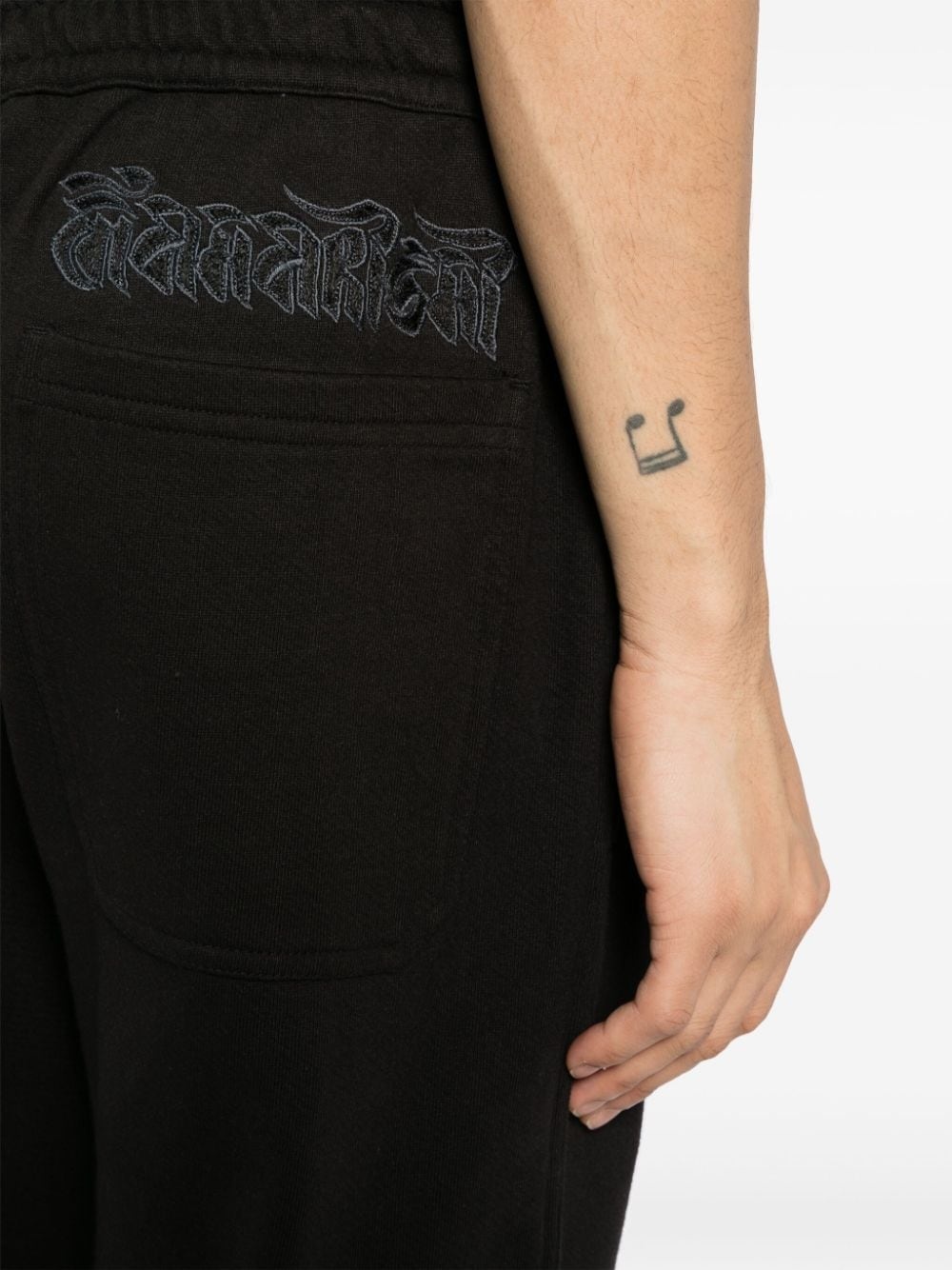 Tibetan Sanskrit organic-cotton trousers - 5