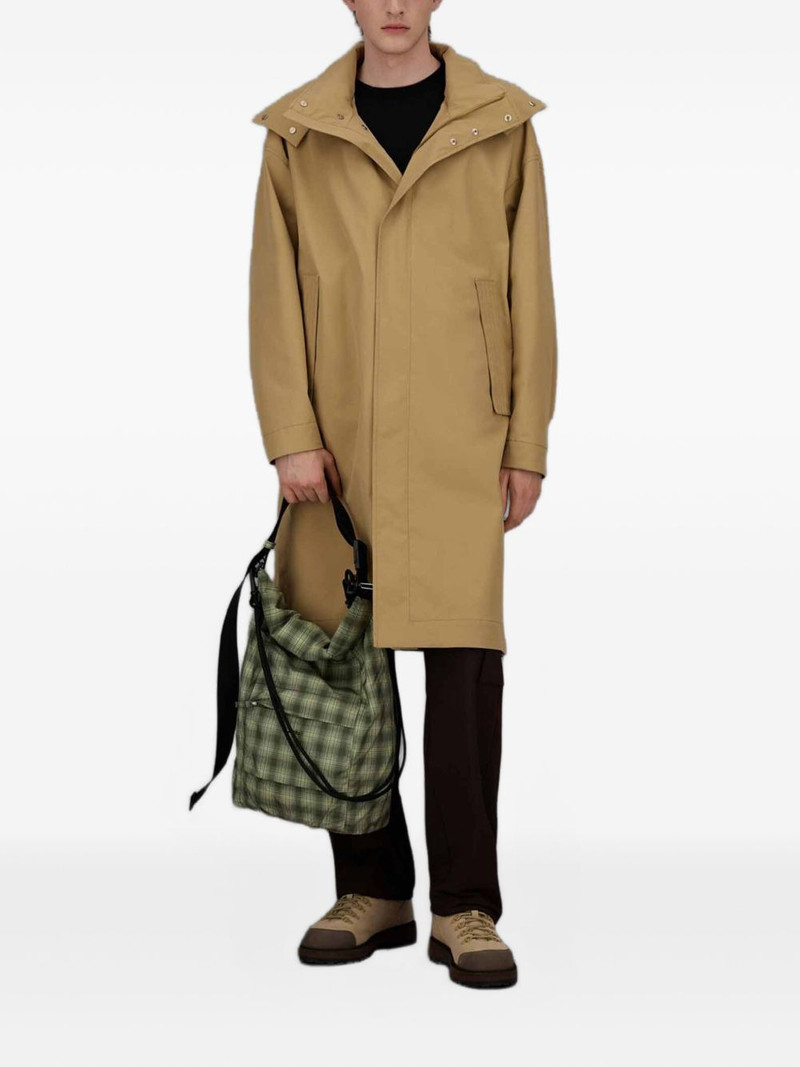 Herno hooded pocket parka coat outlook