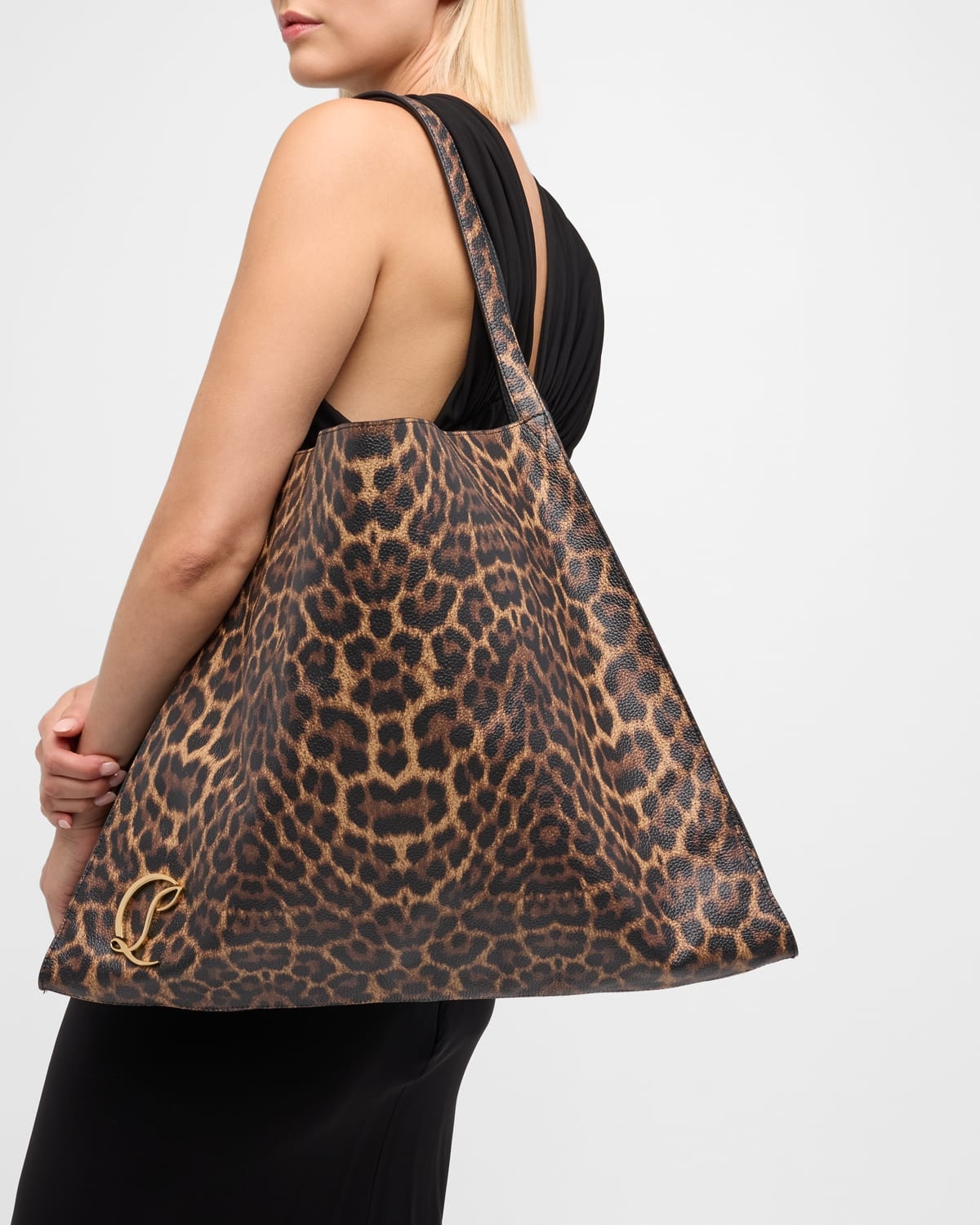 Le 54 Leopard-Print Leather Tote Bag - 4