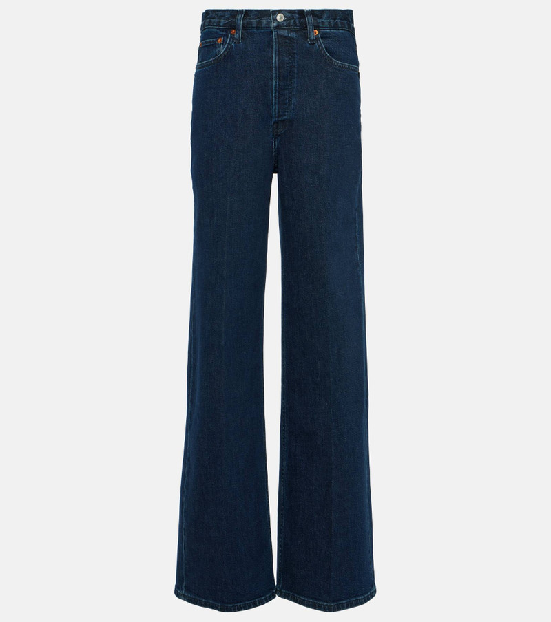 High-rise straight jeans - 1