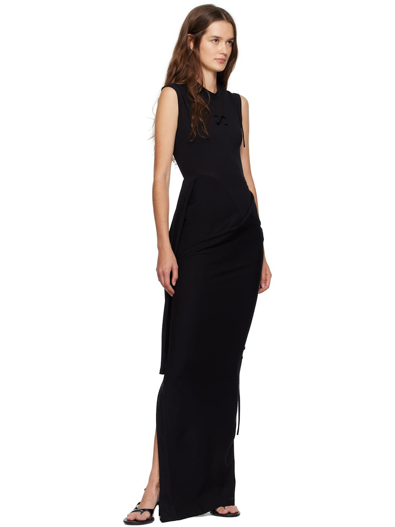 OTTOLINGER Black Sleevy Maxi Dress outlook