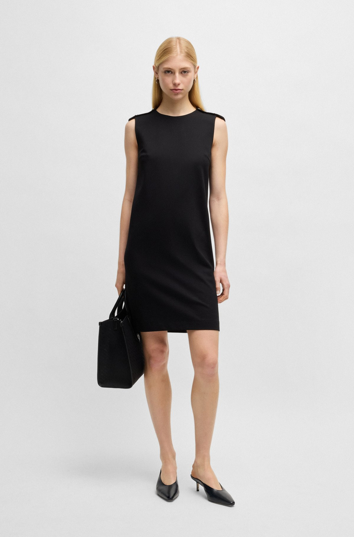 BACKLESS MULES IN NAPPA LEATHER - 3