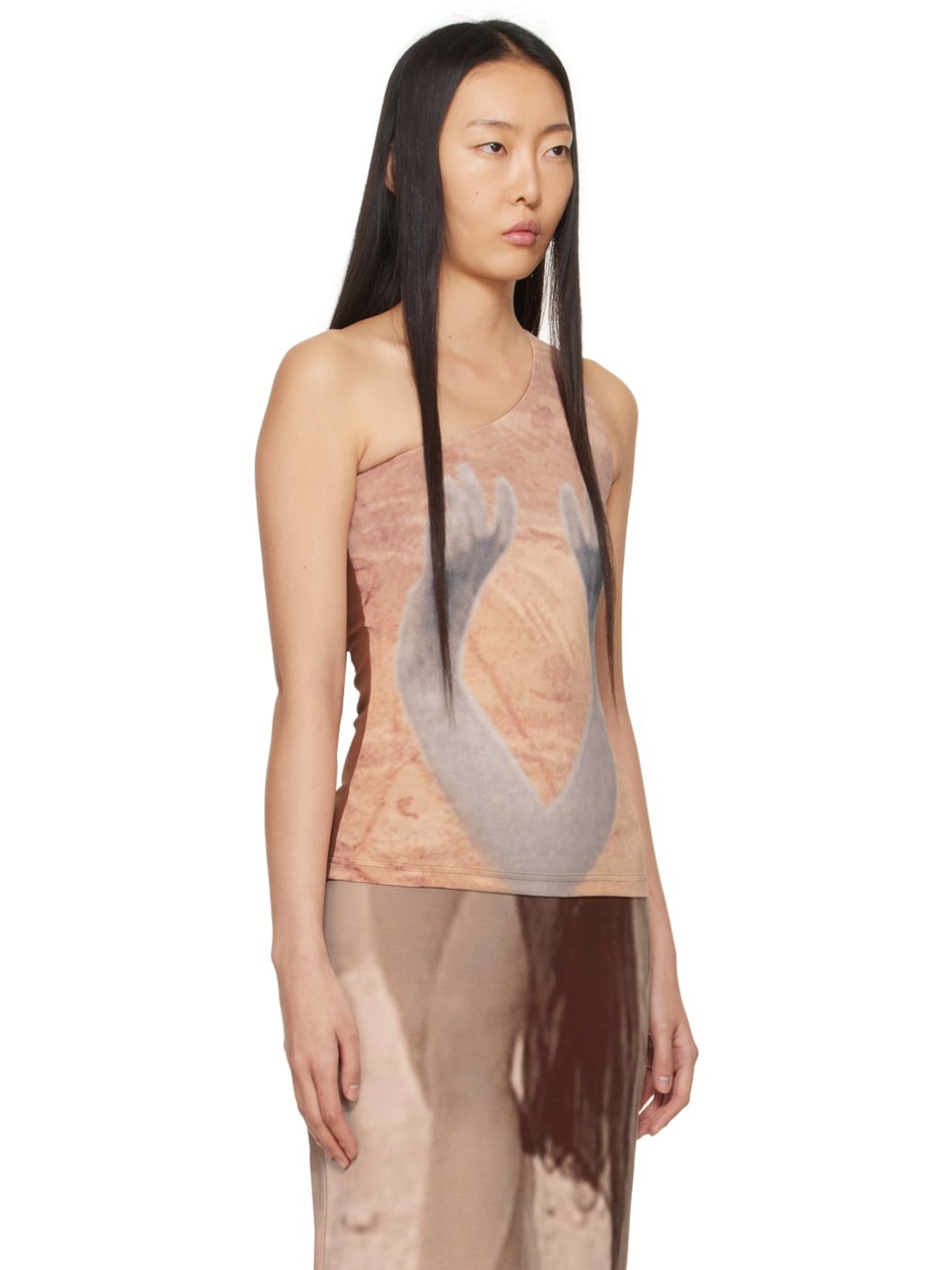 SSENSE Exclusive Brown & Gray Reach Tank Top - 2