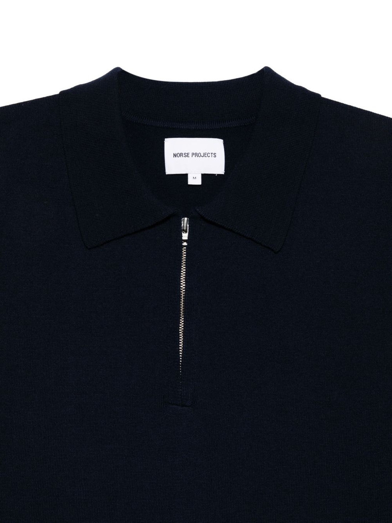 zip-neck polo shirt 3