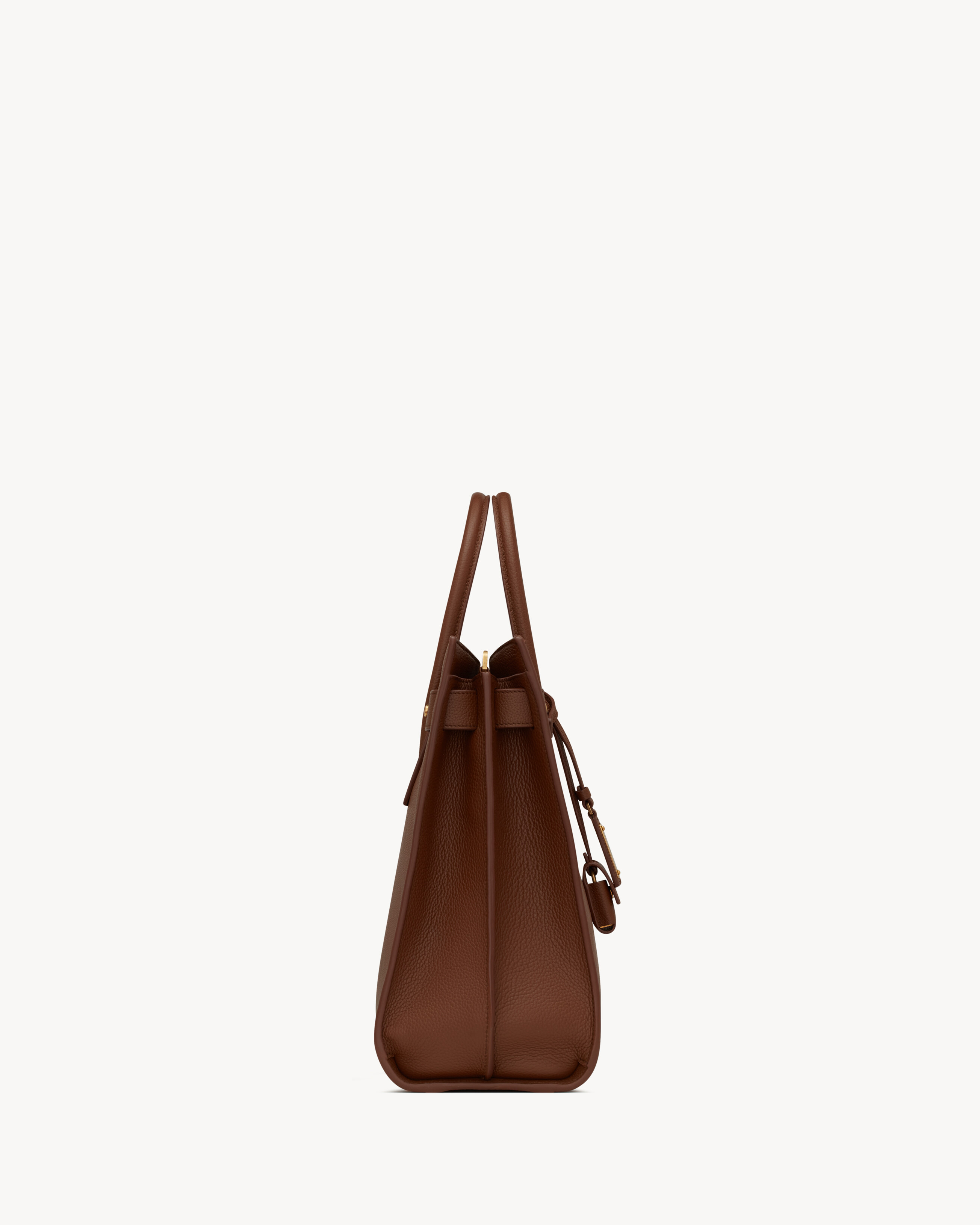 SAC DE JOUR THIN LARGE BAG IN GRAINED LEATHER - 2