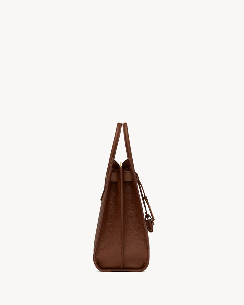 SAINT LAURENT SAC DE JOUR THIN LARGE BAG IN GRAINED LEATHER outlook
