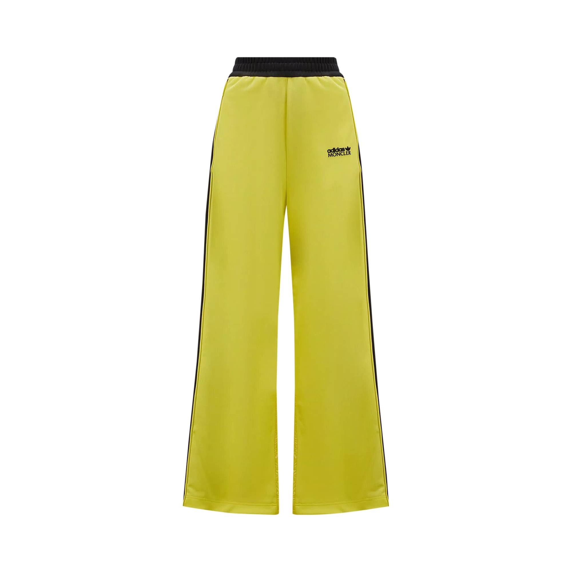 Moncler x adidas Acetate Sweatpants 'Black/Yellow' - 1