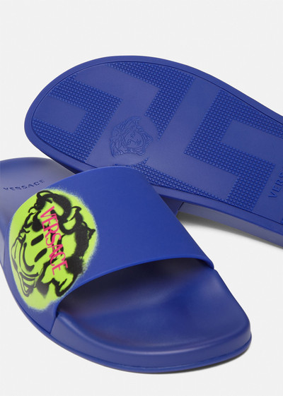 VERSACE Medusa Tag Slides outlook