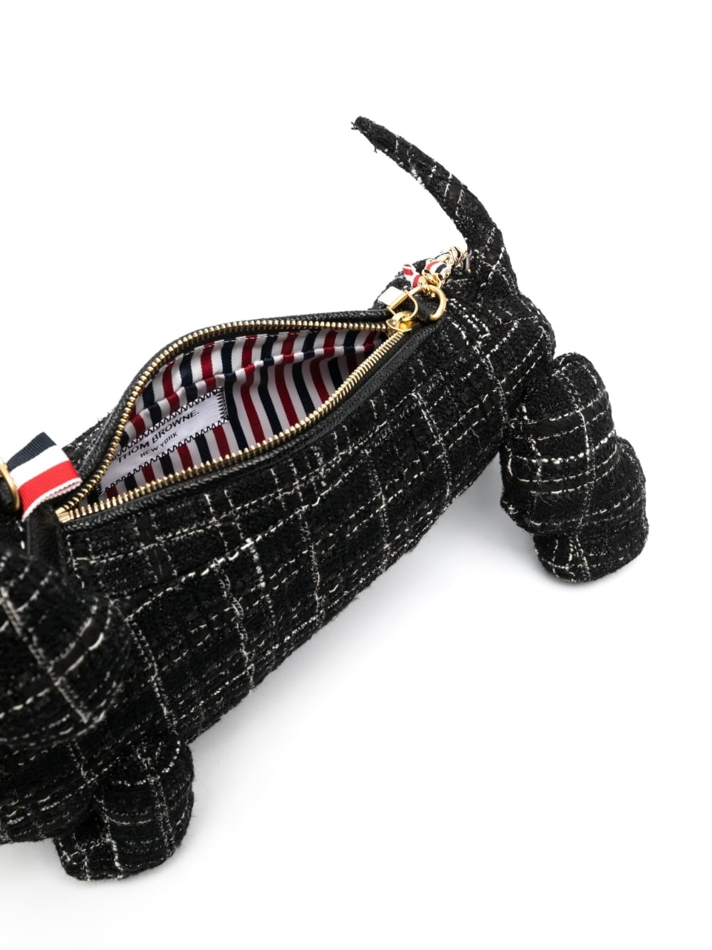 mini Hector tweed bag - 5