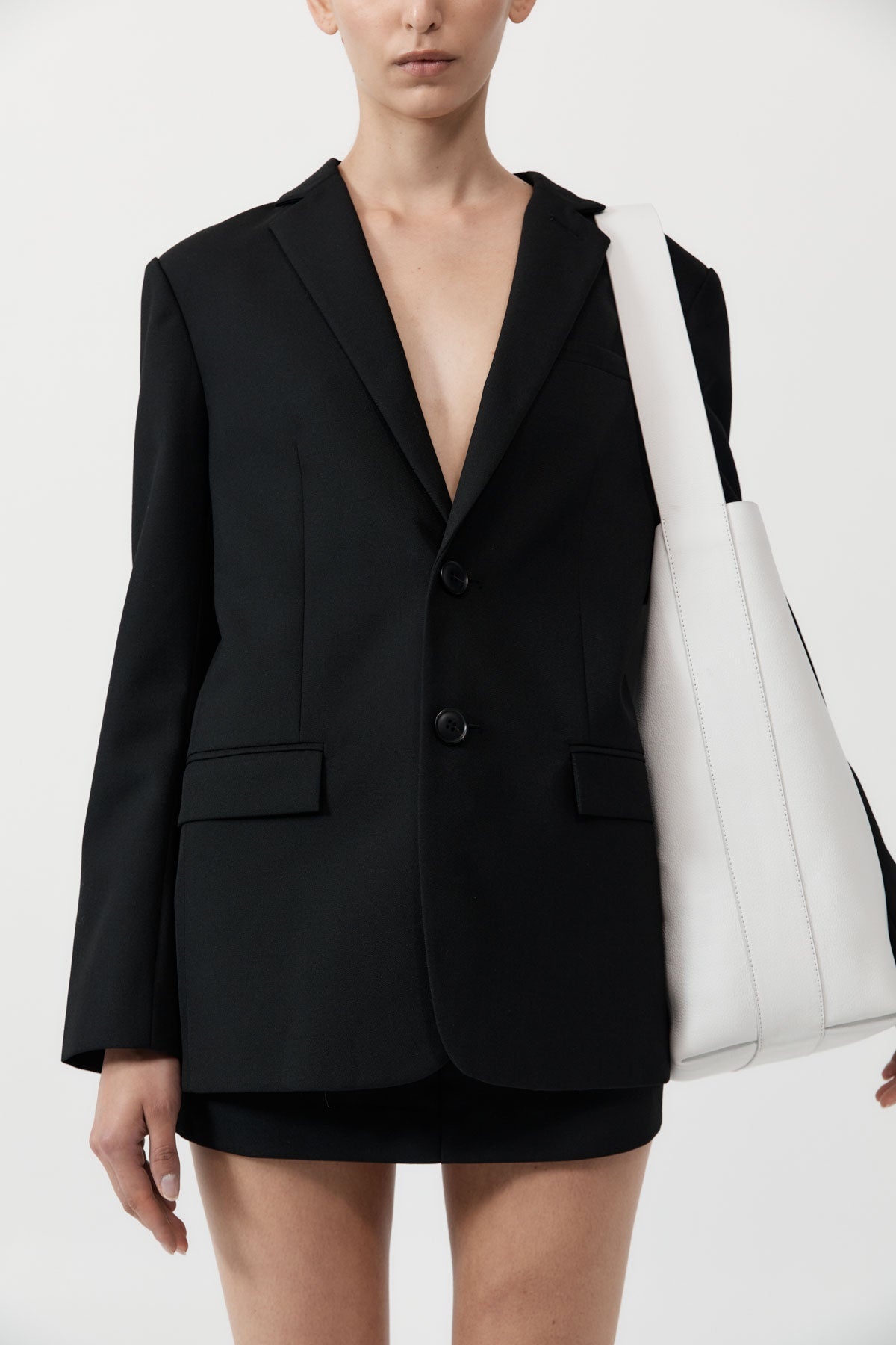 Minimal Everyday Bag - White - 2