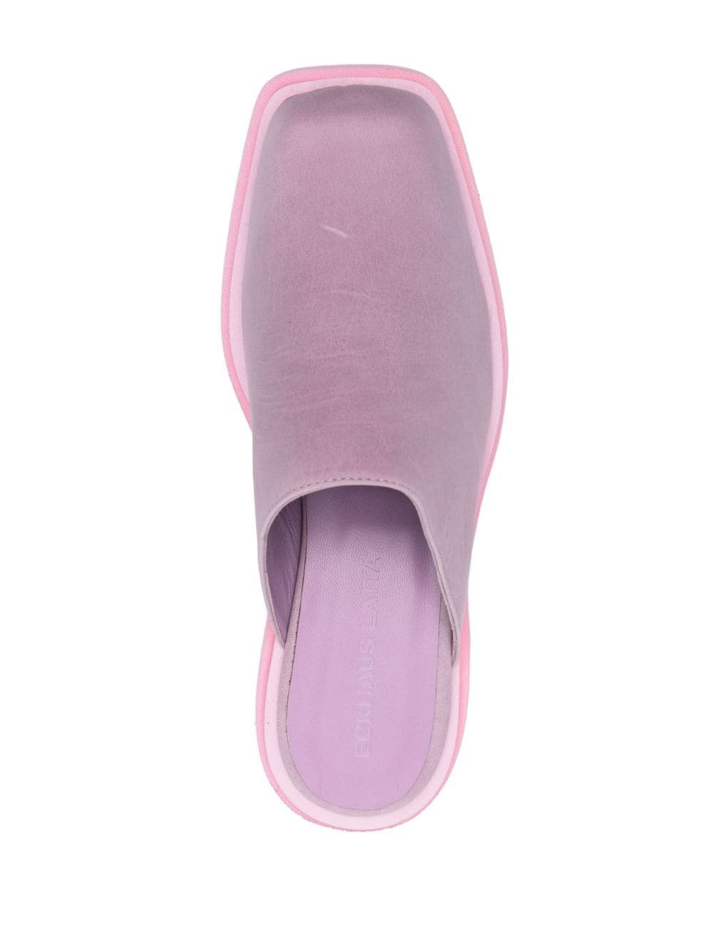Zoe 55mm leather mules - 4
