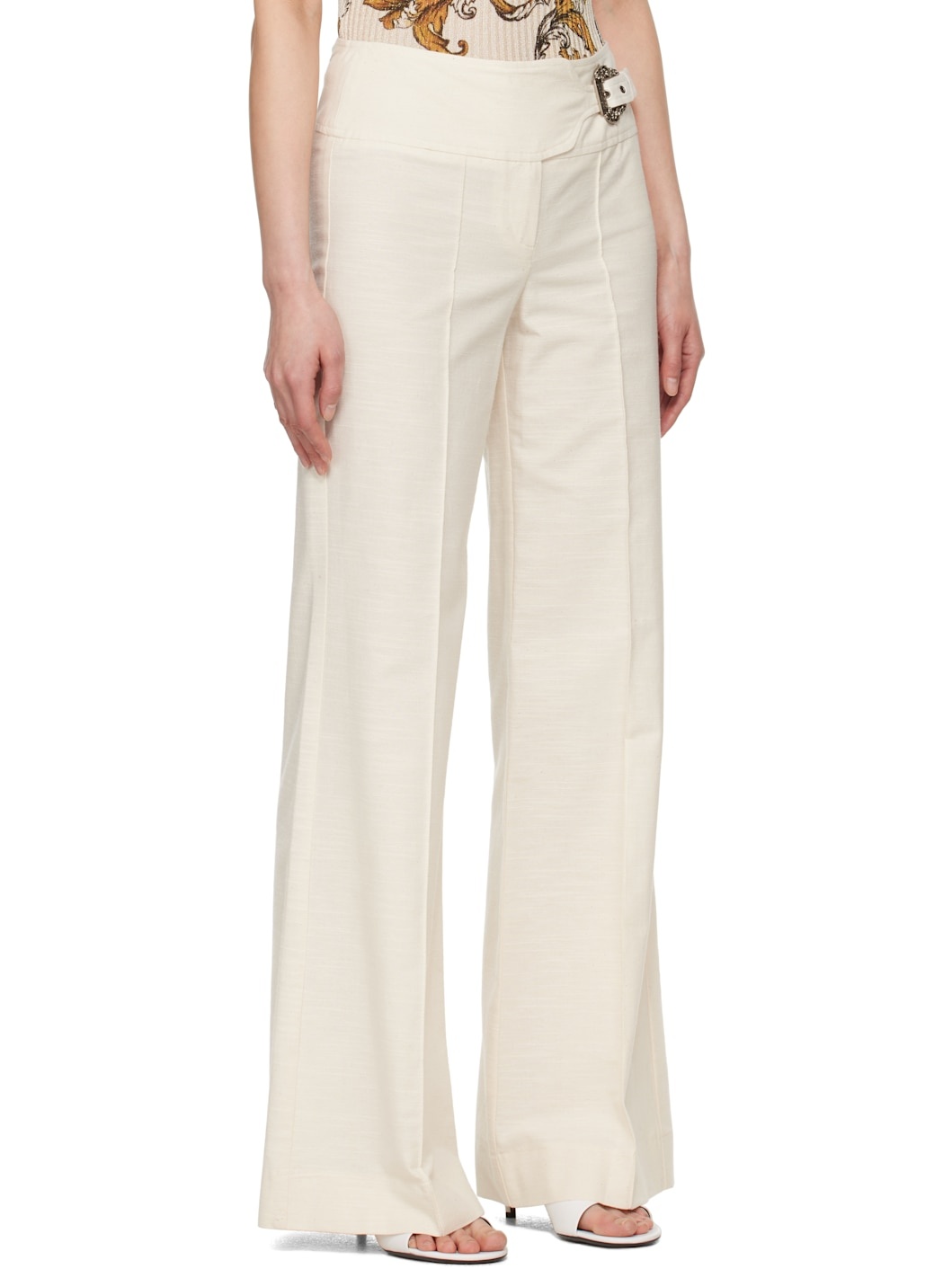 Off-White Baroque Buckle Trousers - 2
