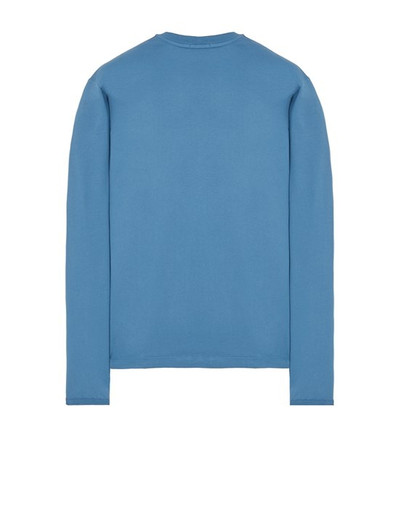 Stone Island 21013 COTTON JERSEY_GARMENT DYED PASTEL BLUE outlook