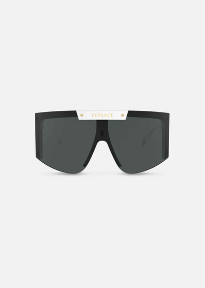 VERSACE Medusa Icon Shield Sunglasses outlook