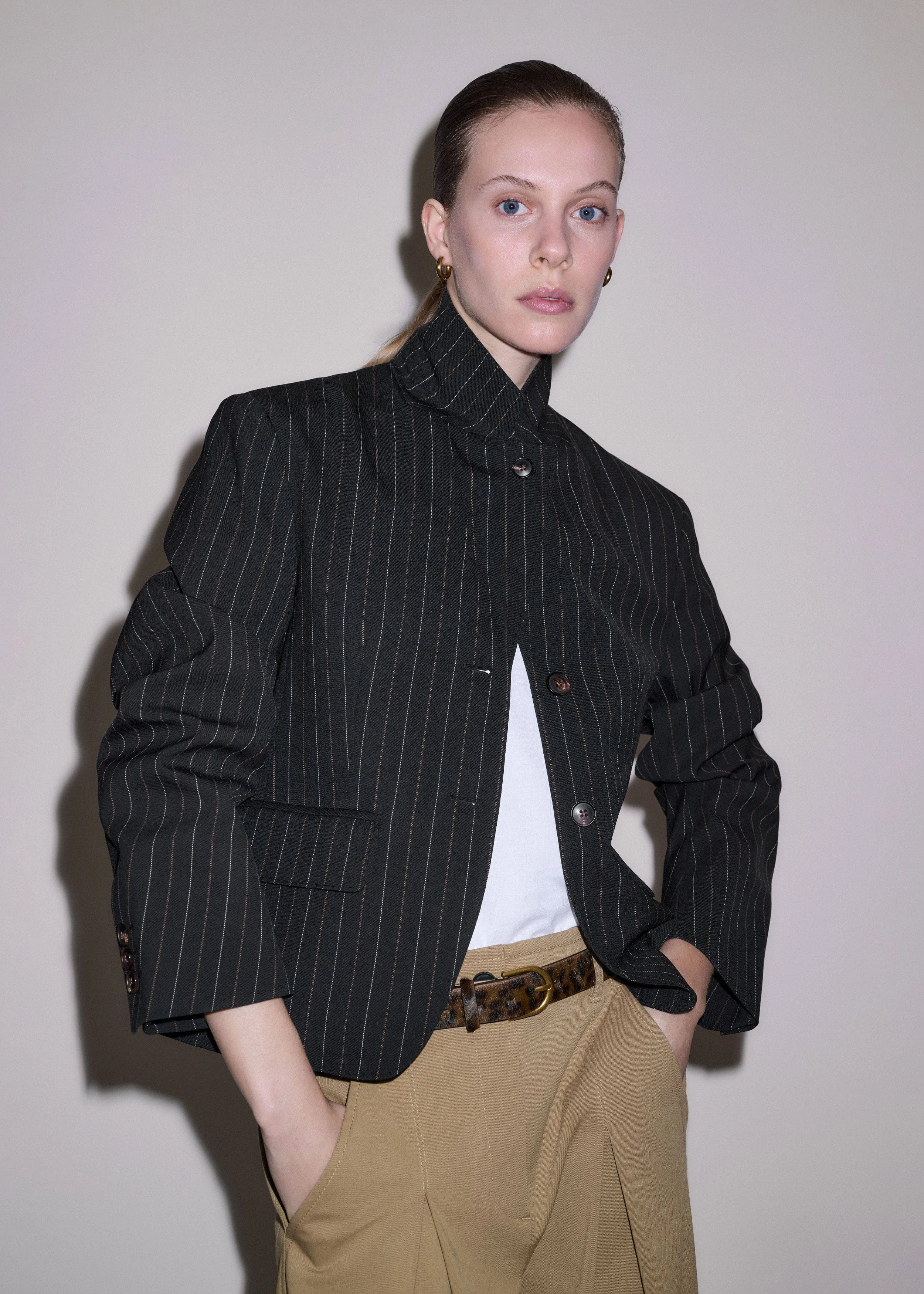 Icon Oversized Short Blazer - 1